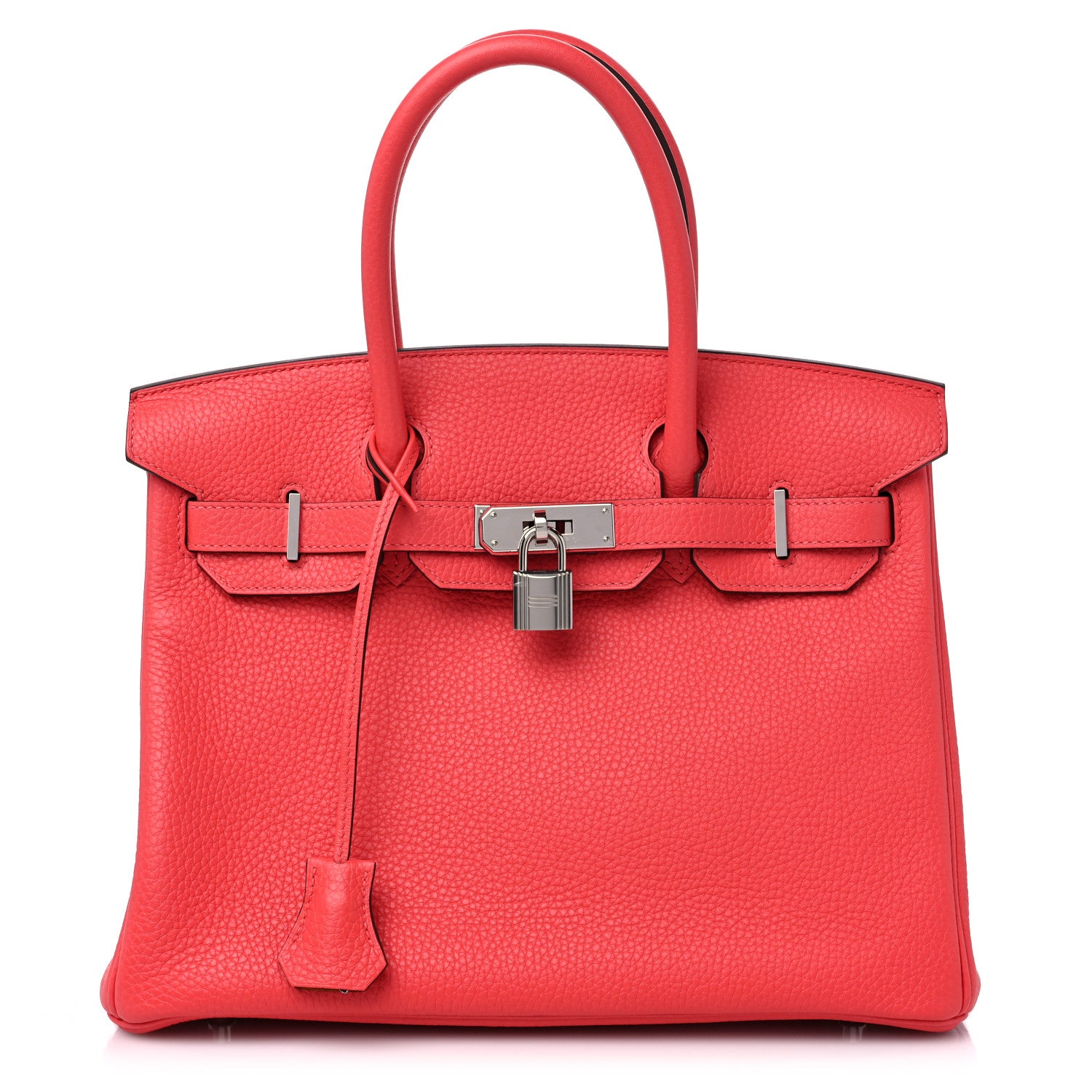 Hermes Togo Verso Birkin 30 Rose Texas Orange 1 of 10