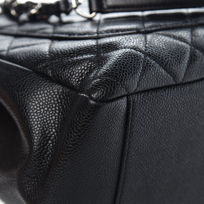 Chanel Caviar Quilted Grand Shopping Tote GST Black 10 of 11