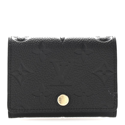 Louis Vuitton Empreinte Business Card Holder Black 1 of 6