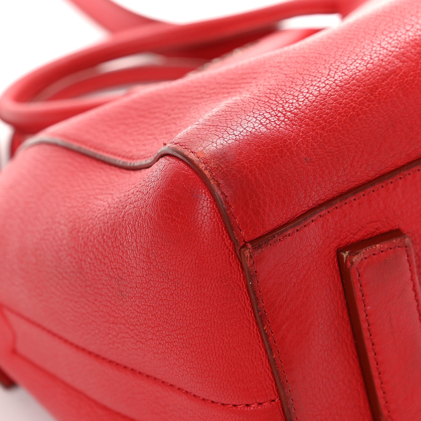 Sugar Goatskin Small Antigona Red