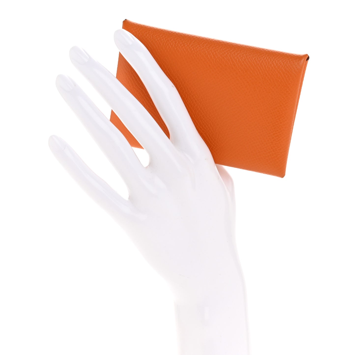 Epsom Calvi Card Case Abricot