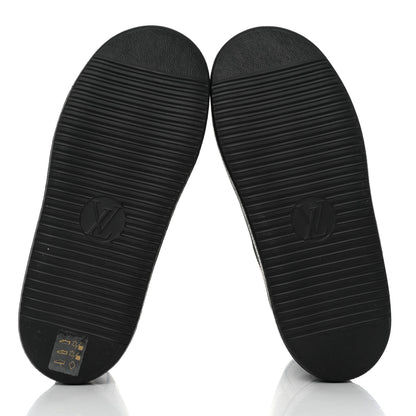Louis Vuitton Calfskin Polar Flat Ankle Boots 37 Black 5 of 8