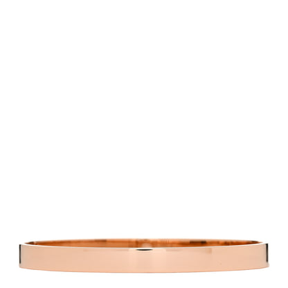 Hermes 18K Rose Gold Diamond PM Kelly Pave Bracelet SH 3 of 5