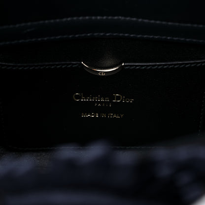 Christian Dior Ribbon Embroidered Beaded Floral Lady D-Joy Blue Multicolor 6 of 8