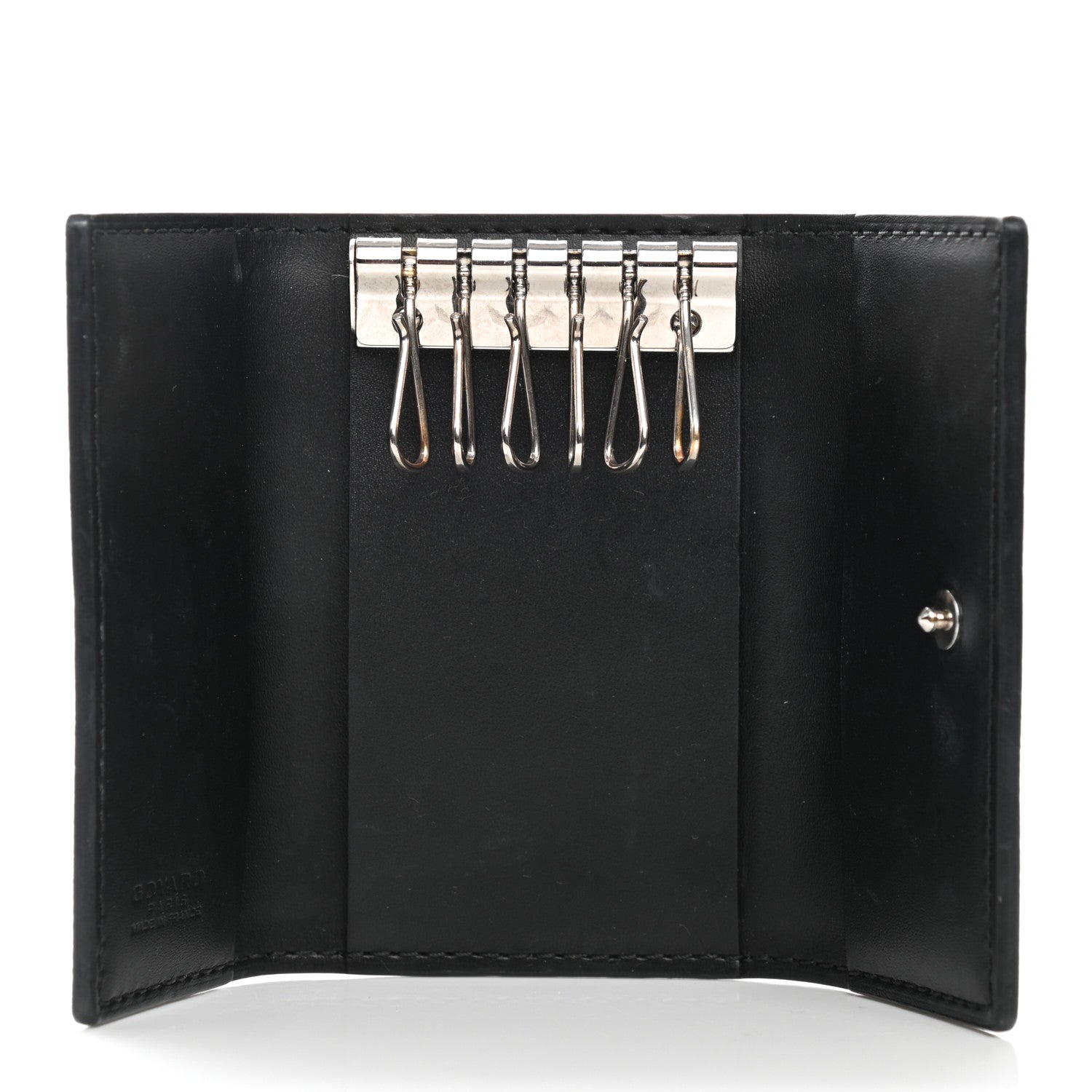 Goyard Goyardine Saint Michel 6 Key Holder Black 6 of 8