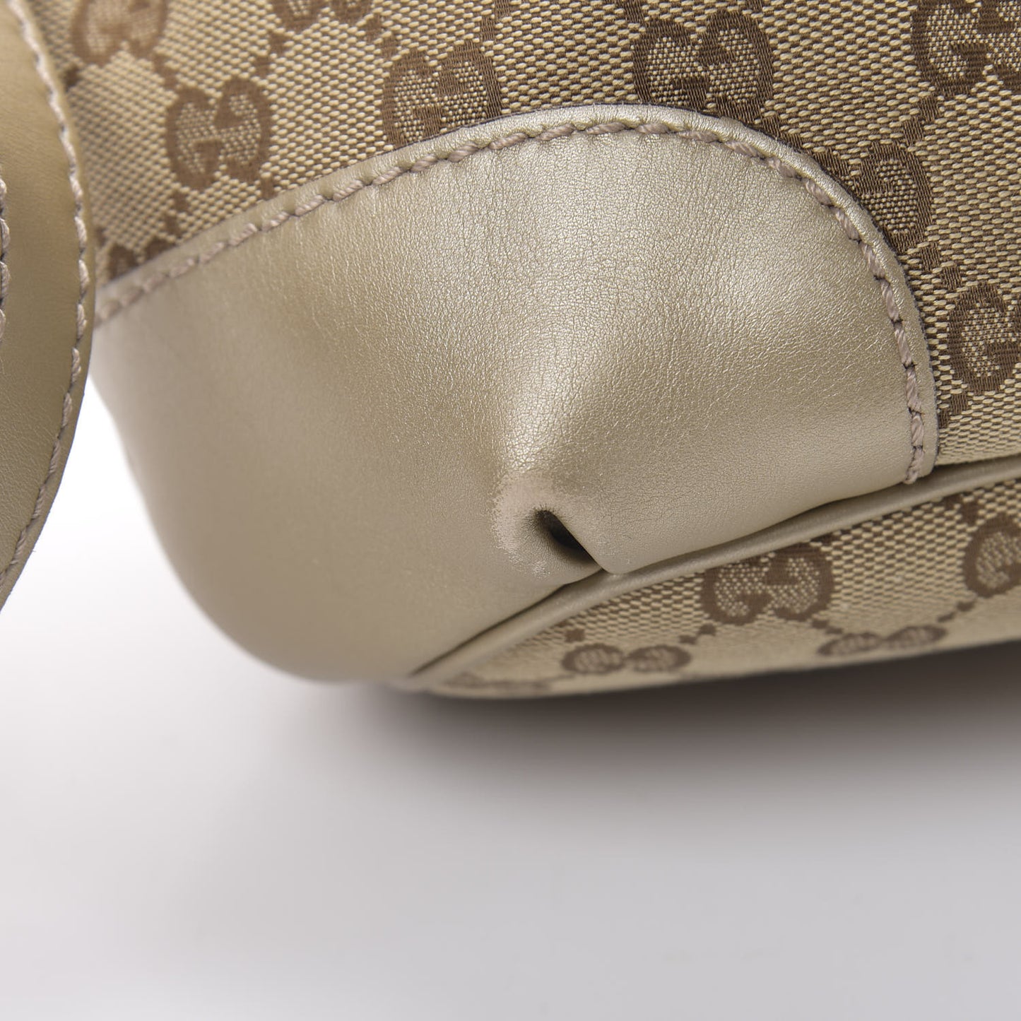 Monogram Medium Sukey Top Handle Bag Golden Beige