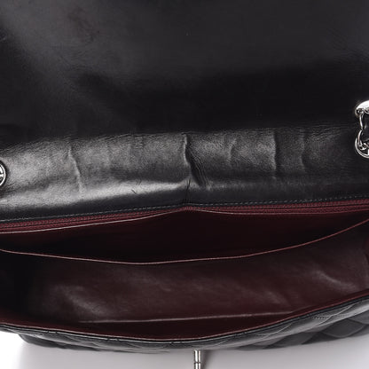 Chanel Lambskin Quilted Maxi Single Flap Black 7 of 12