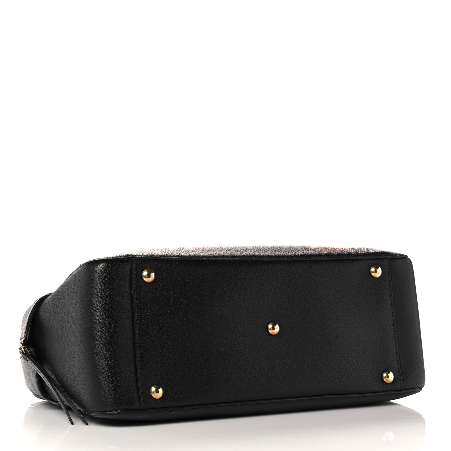 Calfskin Kingsnake Print Duffle Black