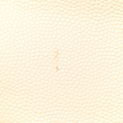 Chanel Caviar Quilted Small Coco Handle Flap White 12 of 14