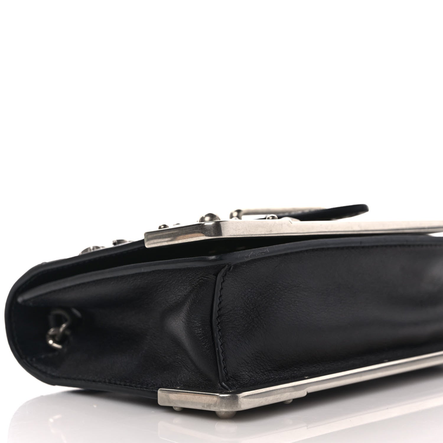 Prada City Calf Saffiano Cahier Astrology Bag Black 8 of 13