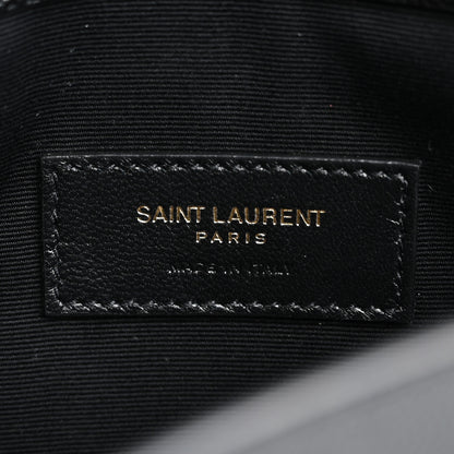 Saint Laurent Grain De Poudre Uptown Pouch Black 6 of 8