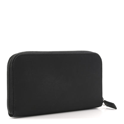 Prada Tessuto Nylon Zip Around Wallet Black 3 of 7