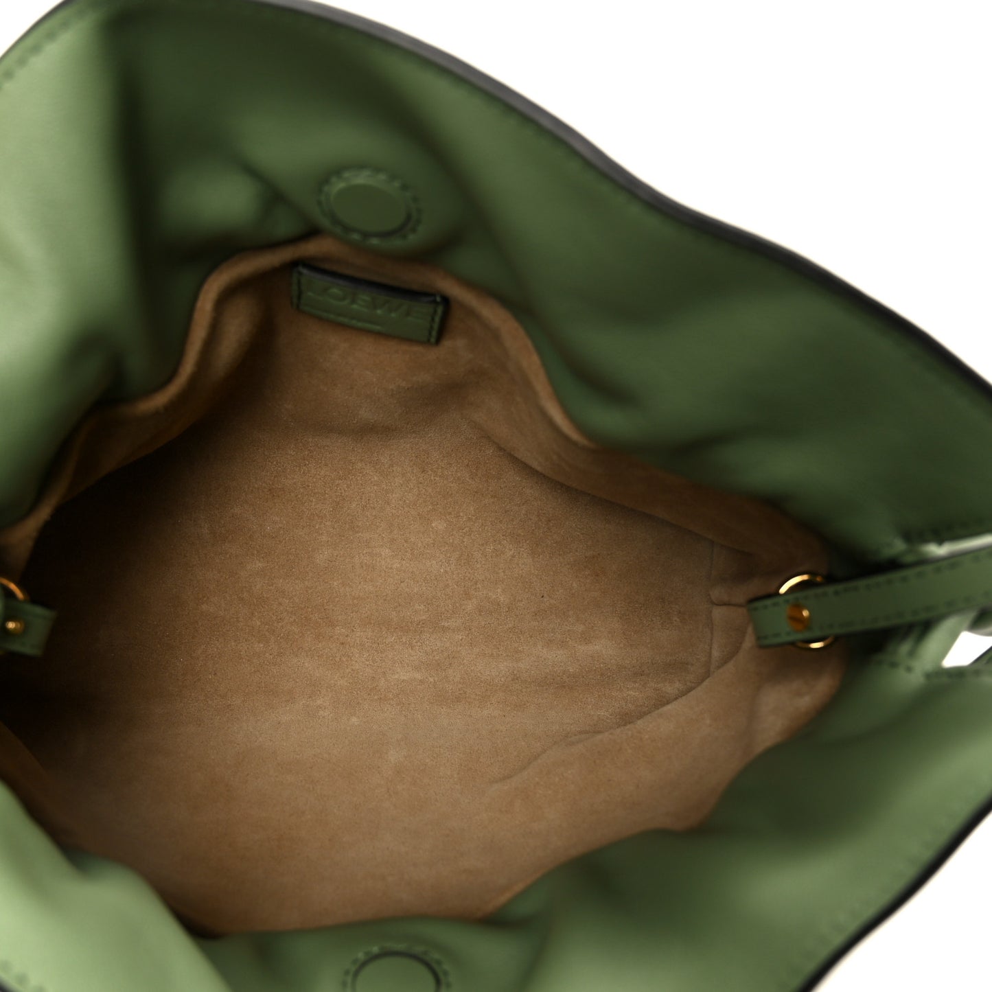 Calfskin Mini Flamenco Knot Clutch Rosemary