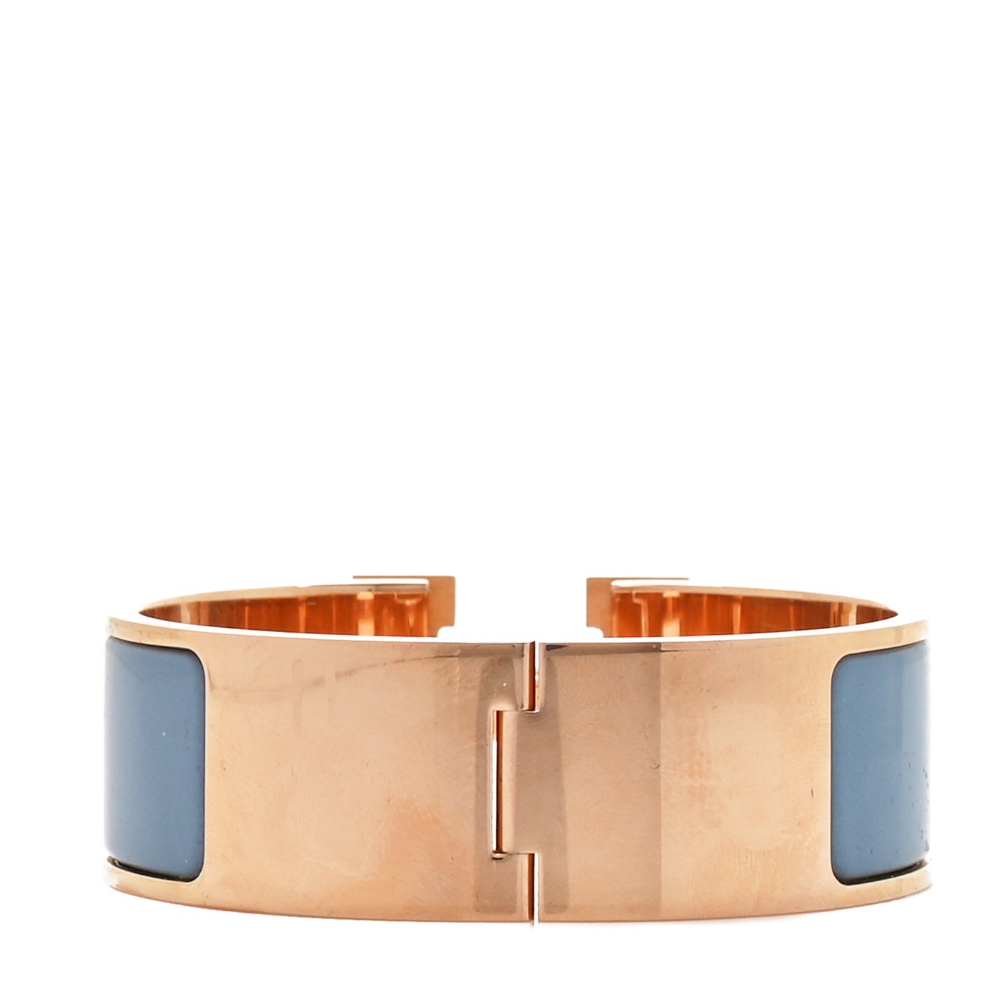 Enamel Wide Clic Clac H Bracelet PM Gris Orage