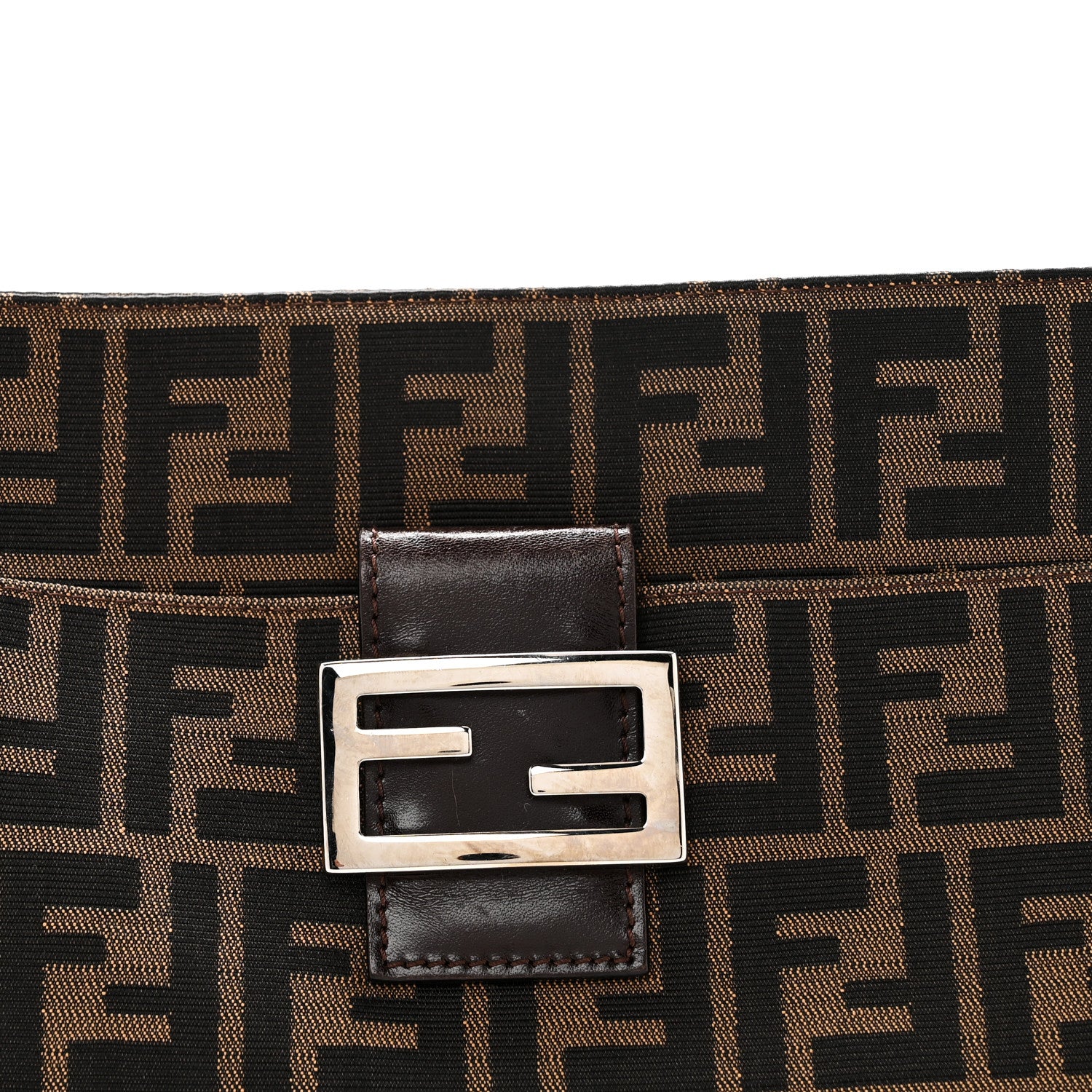 Fendi Zucca Shoulder Bag Tobacco 7 of 9
