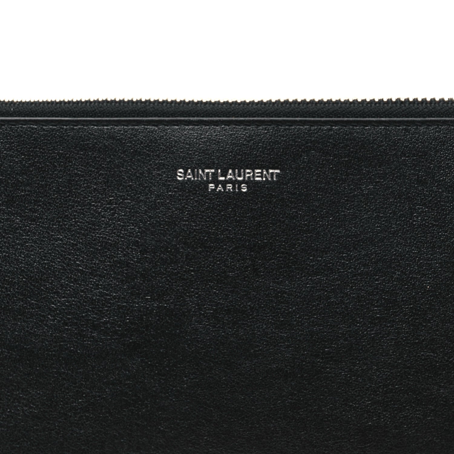 Saint Laurent Smooth Calfskin Flamingo Document Holder Black 8 of 12