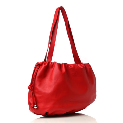 Bottega Veneta Nappa The Bulb Red 3 of 11