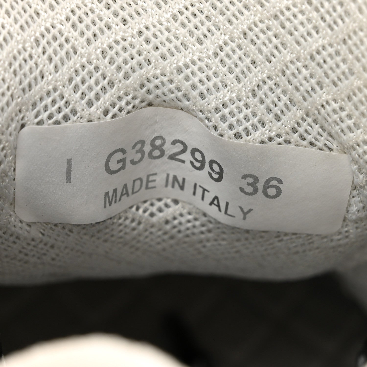 Chanel Nylon Calfskin Suede Womens CC Sneakers 36 Grey White 7 of 10