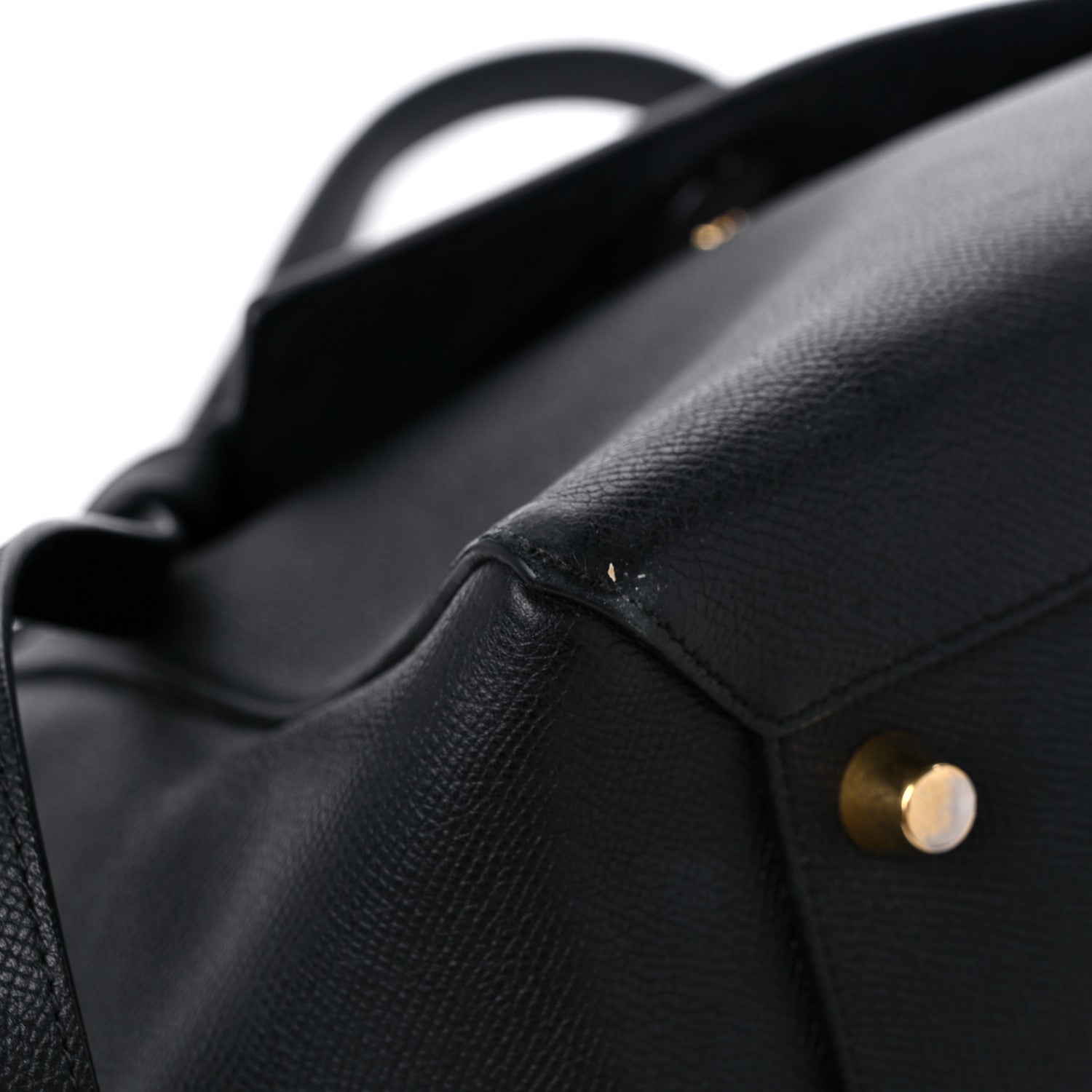 Celine Grained Calfskin Small Belt Bag Black 8 of 23