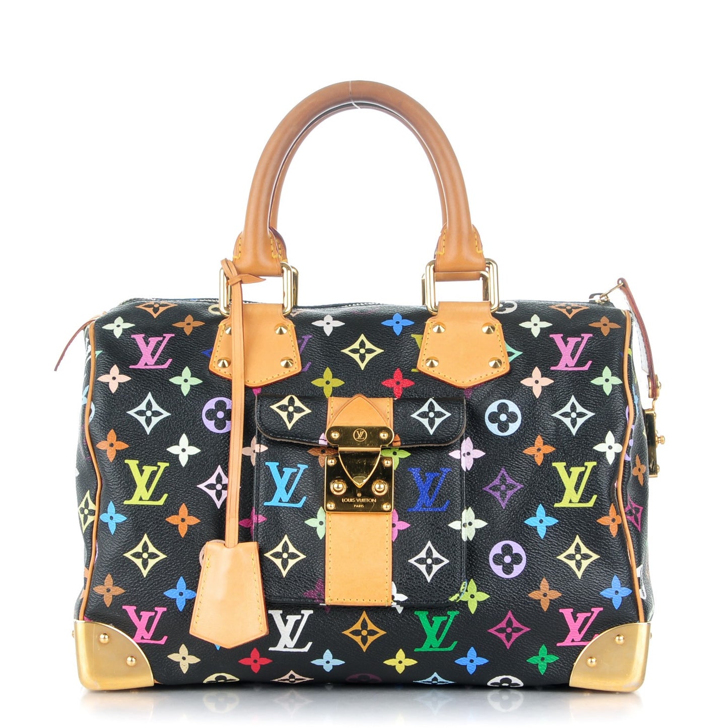 Monogram Multicolor Speedy 30 Black