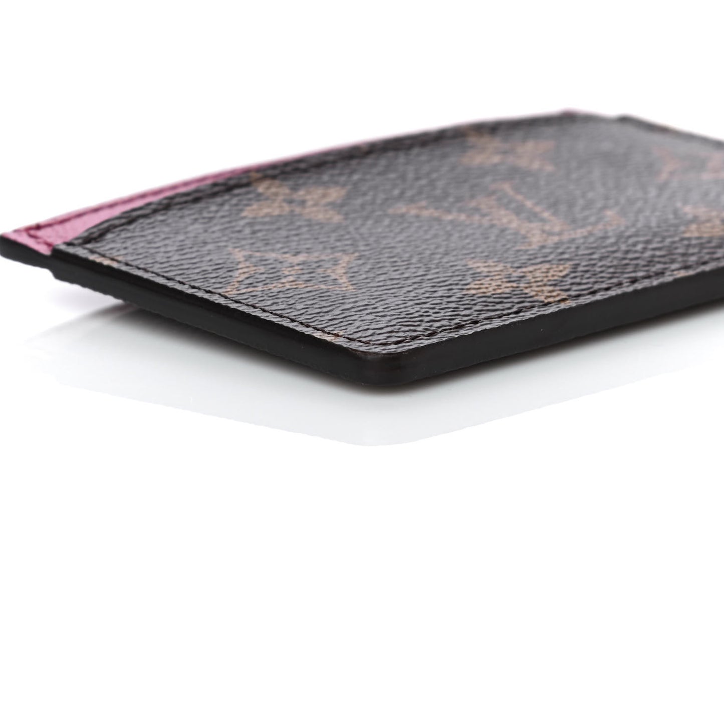 Monogram Card Holder Fuchsia