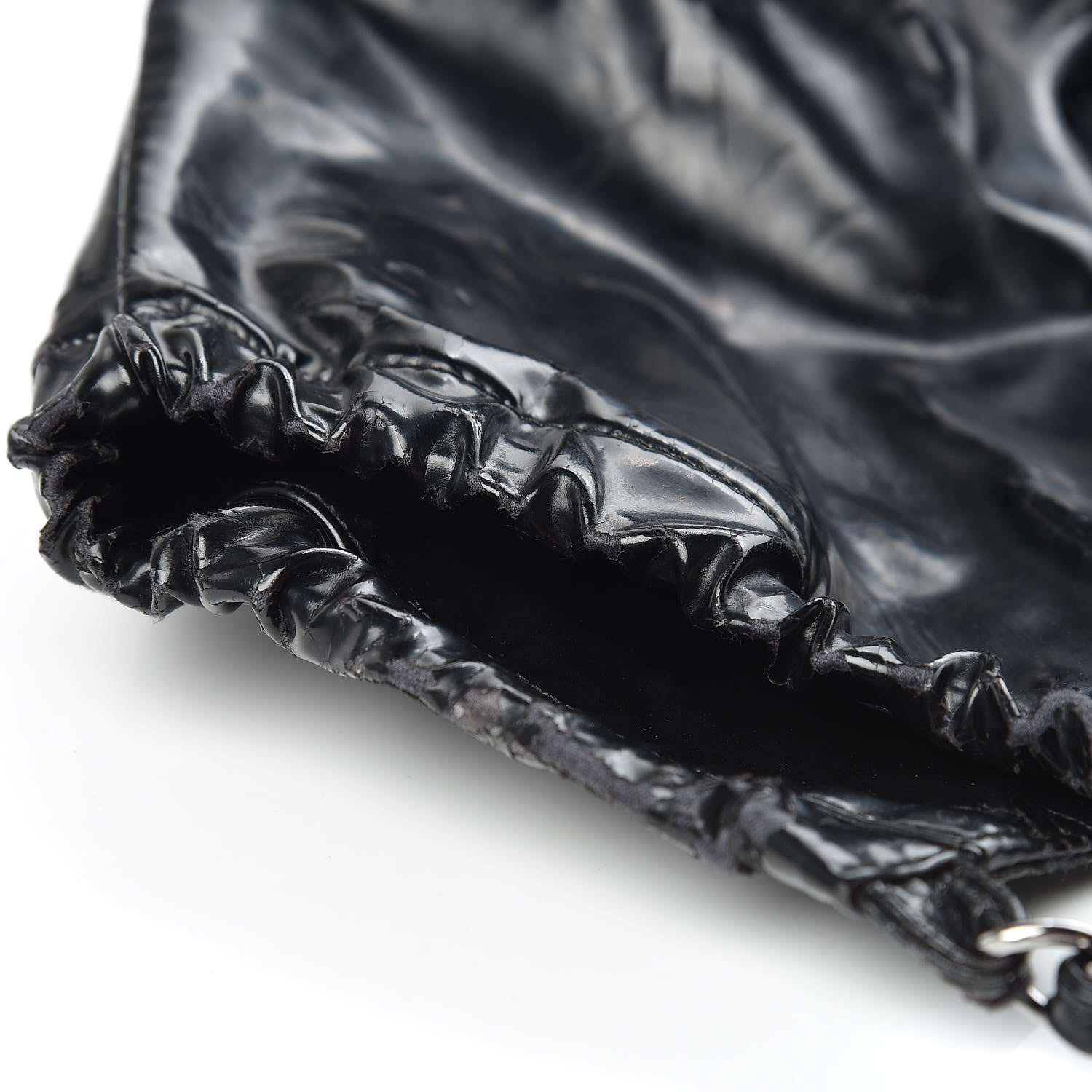 Chanel Vinyl XL Coco Cabas Black 10 of 32