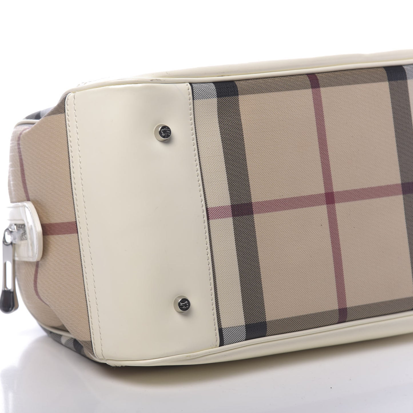 Nova Check Bowling Bag White