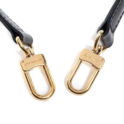 Louis Vuitton Leather Adjustable Shoulder Strap Black 4 of 4