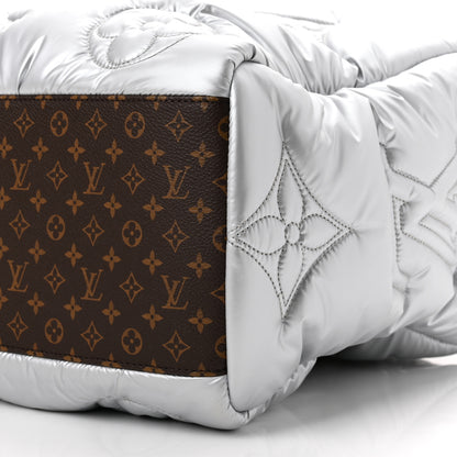 Louis Vuitton Econyl Monogram Pillow Giant Onthego GM Silver 9 of 10