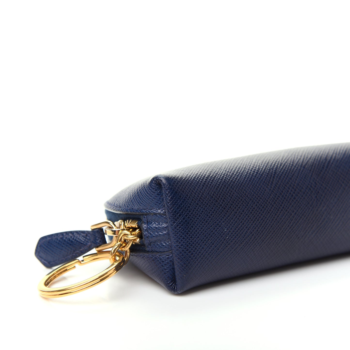Saffiano Metal Coin Purse Bluette