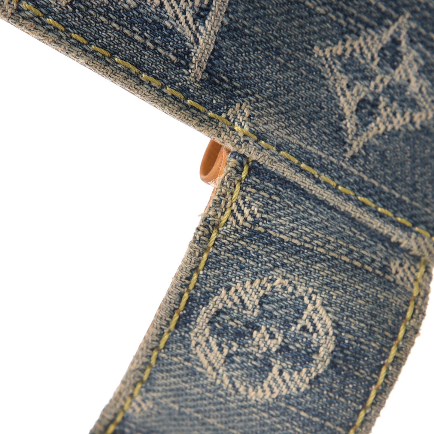 Monogram Denim Agenda PM Blue