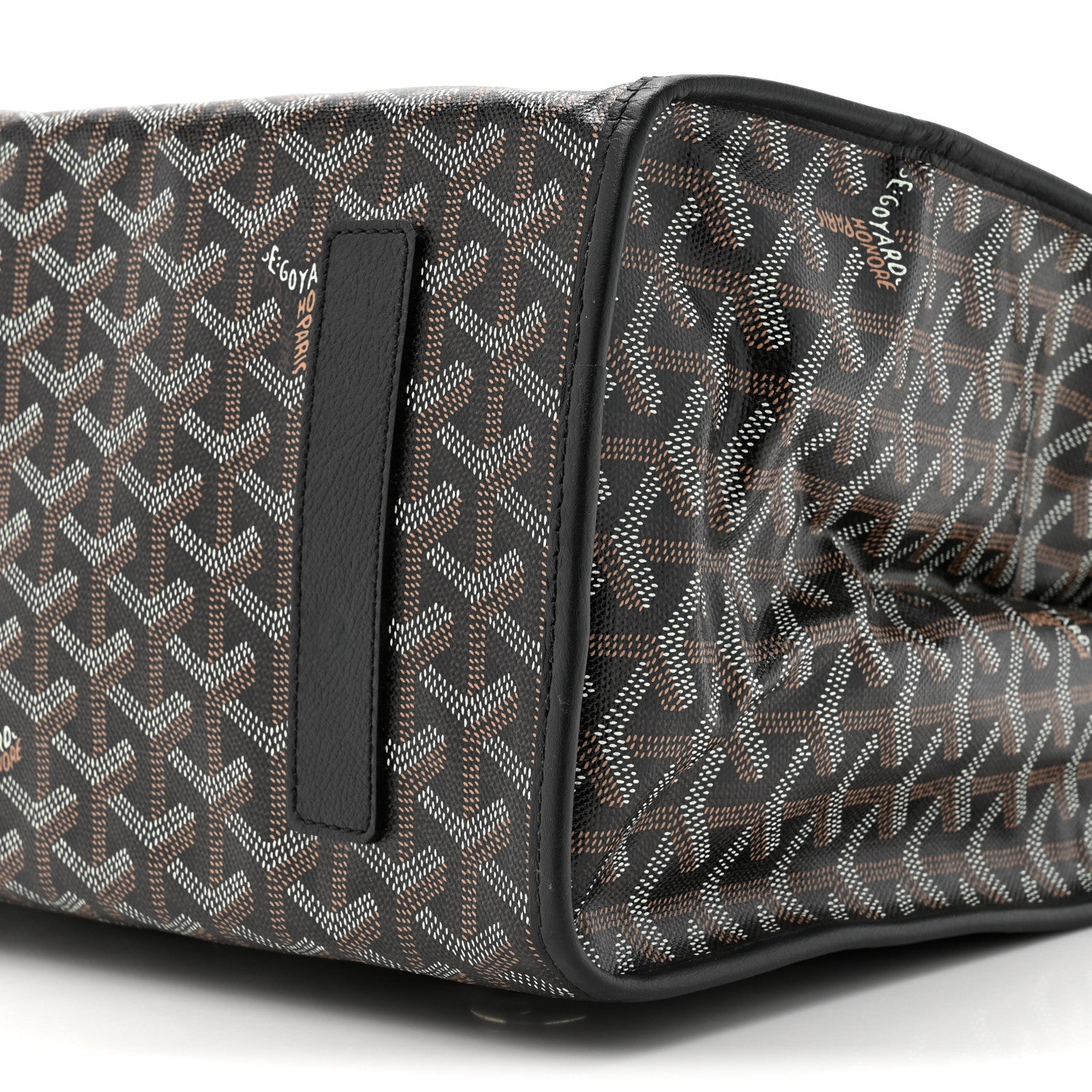 Goyard Goyardine Saint Leger Soft Briefcase Backpack Black 8 of 9