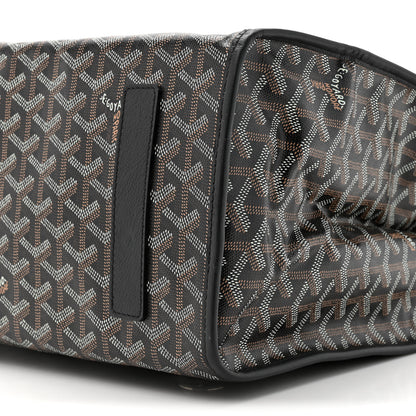 Goyard Goyardine Saint Leger Soft Briefcase Backpack Black 8 of 9