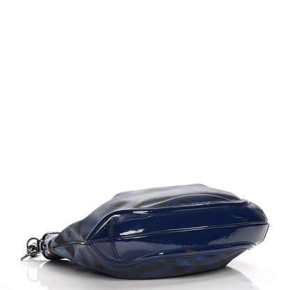 Burberry Nova Pop Degrade Medium Craigwell Hobo Jet Blue 4 of 11