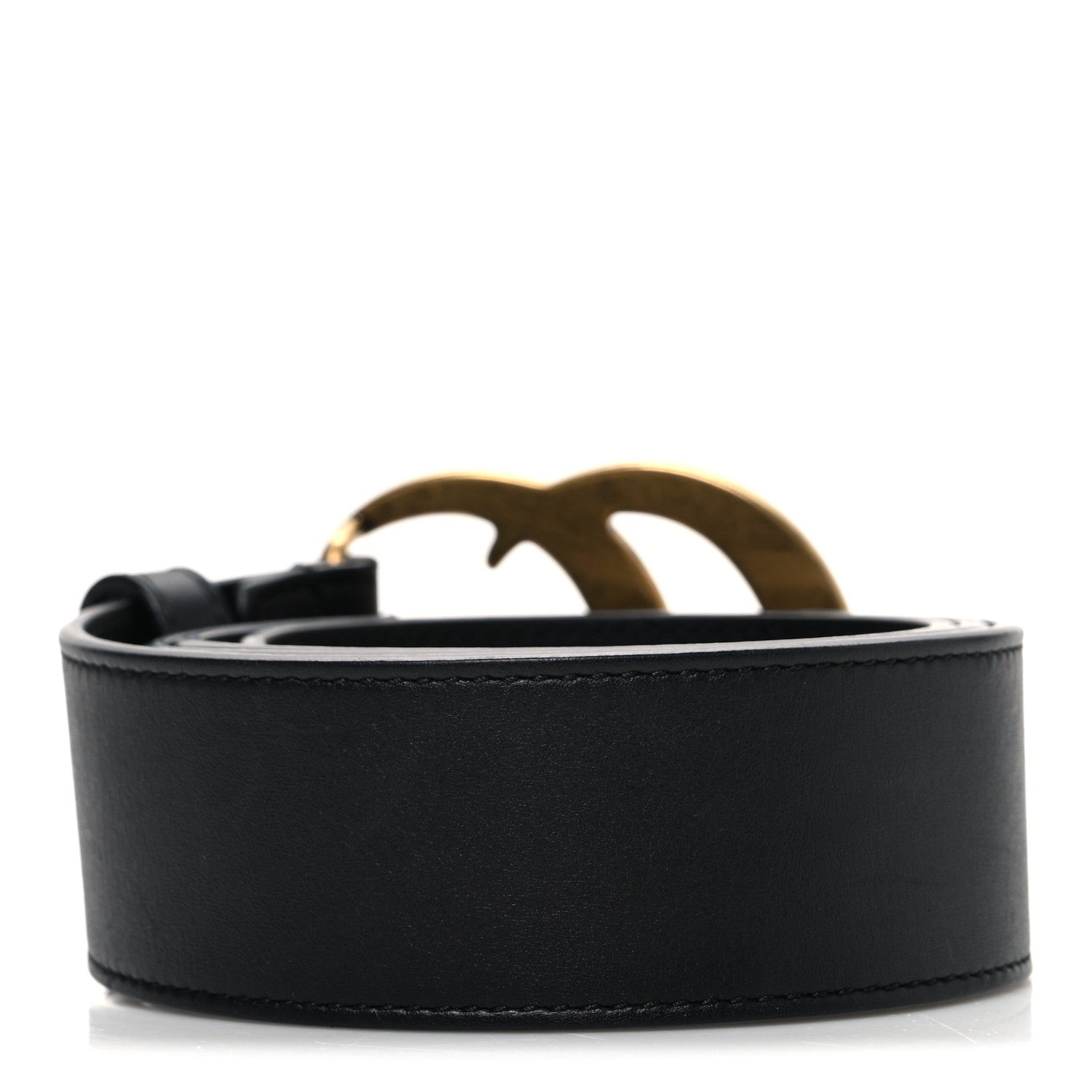 Gucci Calfskin Double G 40mm Belt 80 32 Black 2 of 5