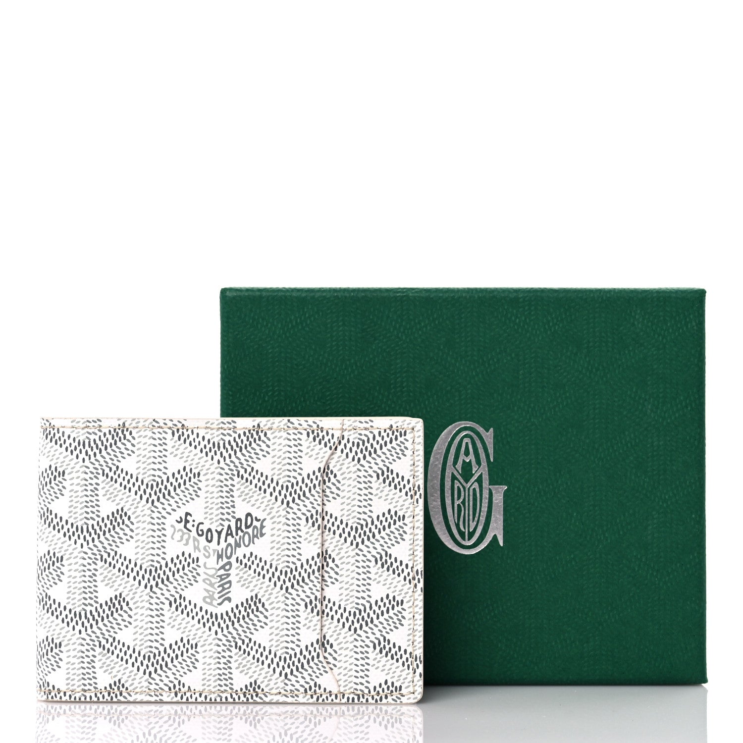 Goyard Goyardine Insert Victoire Card Wallet White 7 of 7