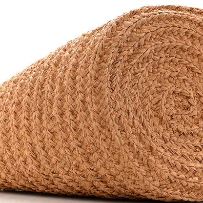 Saint Laurent Raffia Calfskin Medium Panier Tote 8 of 10