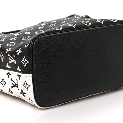 Louis Vuitton Empreinte Spring In The City Neverfull MM Black White Pink 8 of 9
