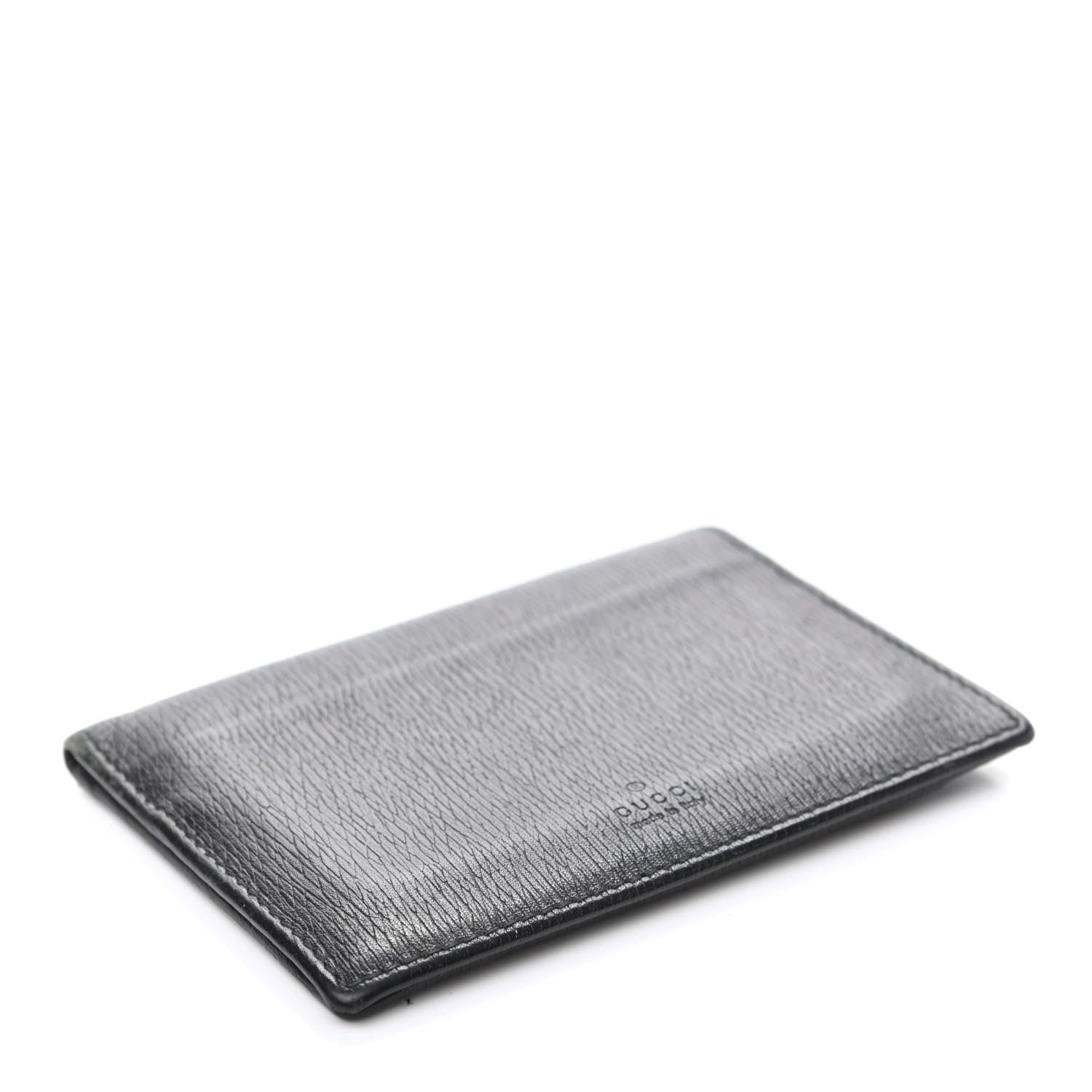 Gucci Calfskin Train Pass Case Black 4 of 7