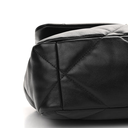 Chanel Lambskin Quilted Large Chanel 19 Flap Black 8 of 9
