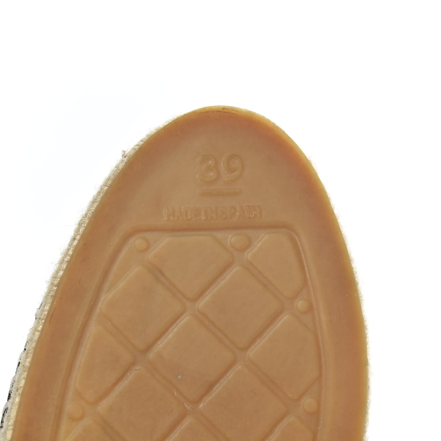 Chanel Suede Pearl CC Espadrilles 39 Black 9 of 10