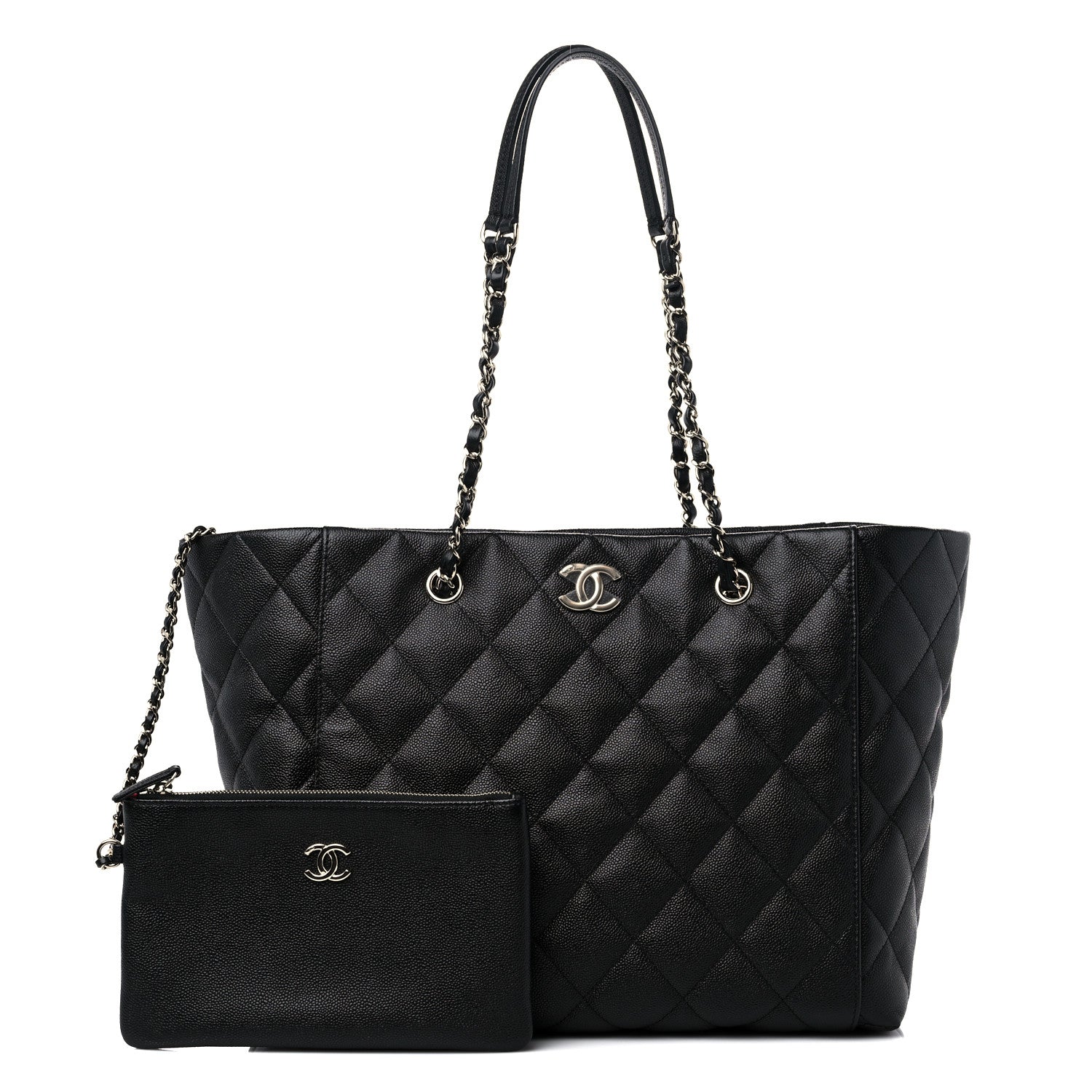 Chanel Caviar Quilted Large Shopping Tote Black 1 of 11