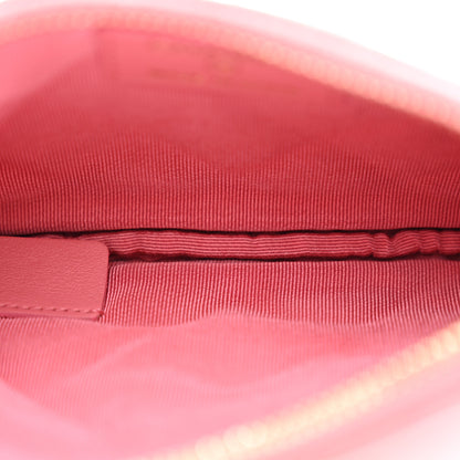 Chanel Aged Calfskin Quilted Small Reissue Cosmetic Case Pink 6 of 10