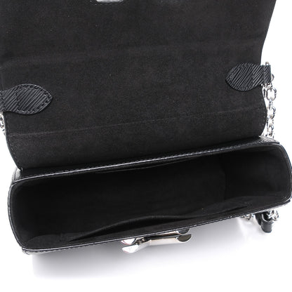 Louis Vuitton Epi Twist Shoulder Bag MM Black 5 of 9