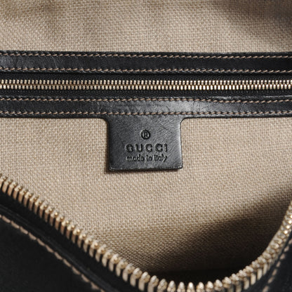 Gucci Canvas Crest Tote Black 7 of 8