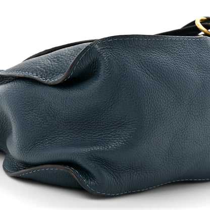 Chloe Calfskin Large Marcie Satchel Navy Ink 9 of 9