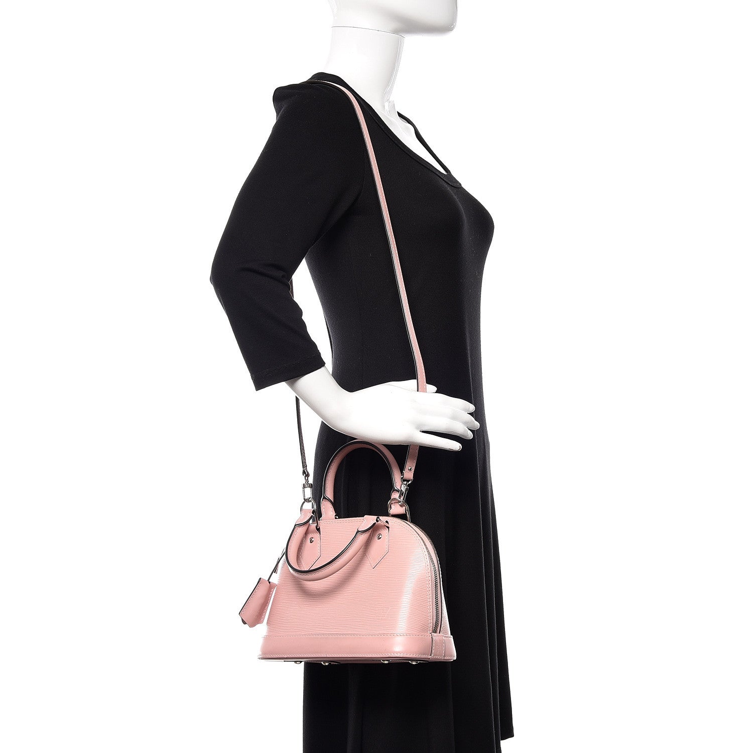Louis Vuitton Epi Alma BB Rose Ballerine 2 of 16