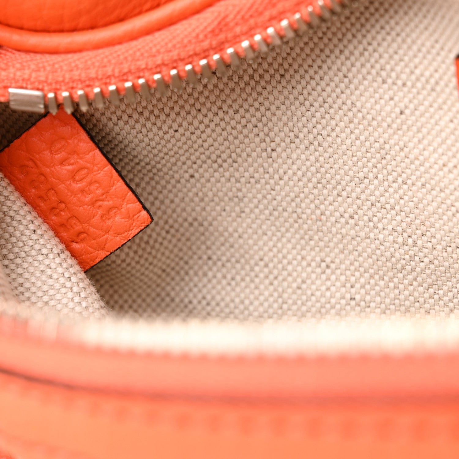 Gucci Piuma Calfskin Jumbo GG Embossed Small Belt Bag Good Orange 7 of 15