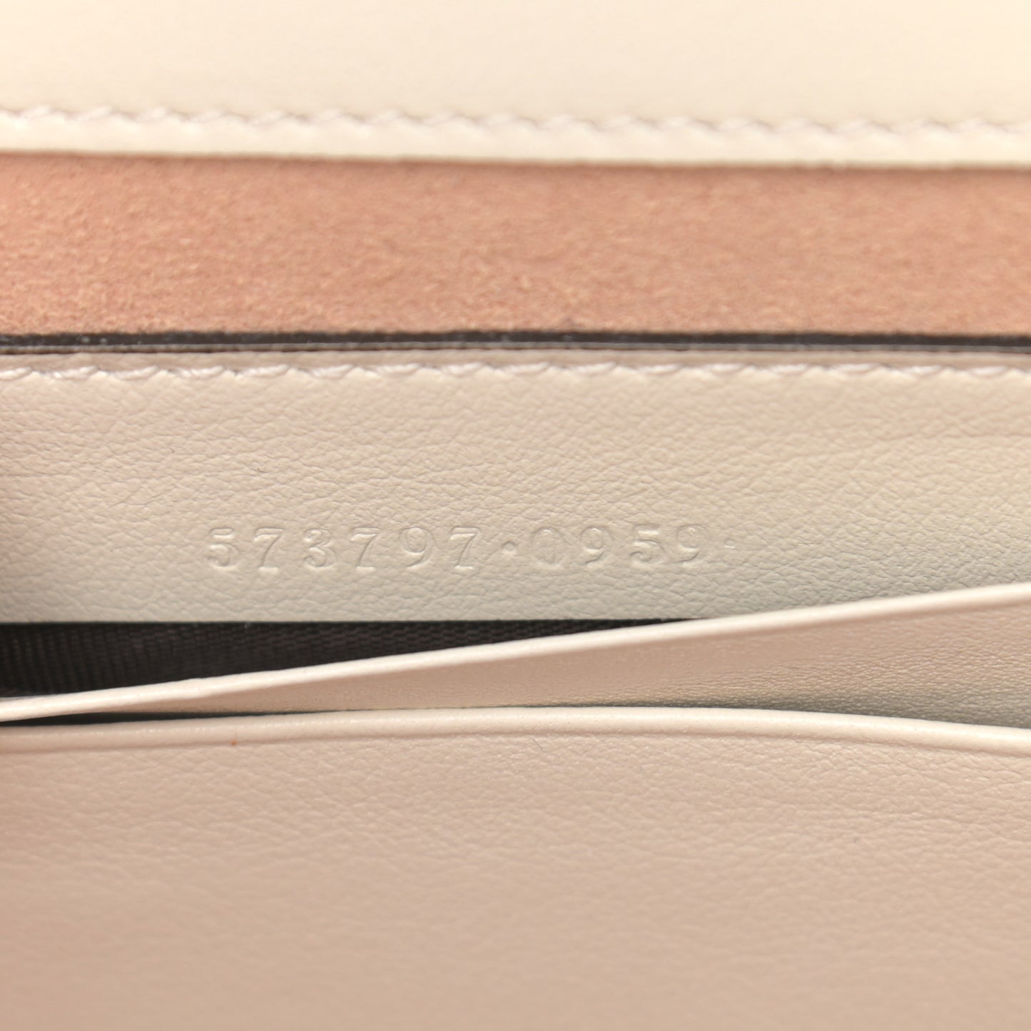 Textured Calfskin Web Mini Rajah Slim Flap Shoulder Bag Mystic White