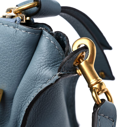 Chloe Calfskin Medium Marcie Satchel Cloudy Blue 15 of 15